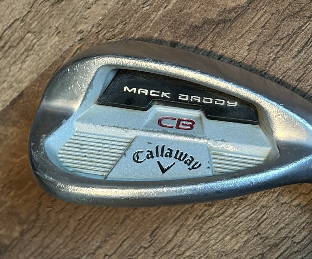 Callaway Mack Daddy CB 56° 14° Sand Wedge KBS Hi-Rev 2.0 105 Wedge Flex RH